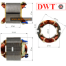 Оригінальний статор для мережевих шуруповертів DWT BM-280 T