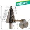 Ступенчатое сверло WolfCraft 2585 Germany (8-35 мм) HSS-R