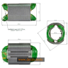 Статор для болгарок Makita 9557 HN, NB, 9558 HN, NB, PB та інших