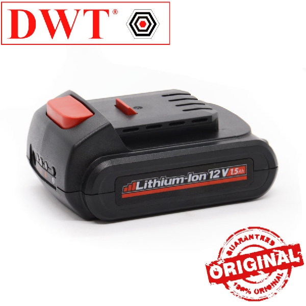 Оригинальная аккумуляторная батарея (Li-Ion 12 В, 1,5 Ач) DWT BS1205LH для шуруповертов ABS-12 Bli-2 BMC
