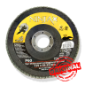 Диск зачистний пелюстковий (опуклий) по металу, дереву, фарбі Ninja 65V606 (Ø 125 мм)
